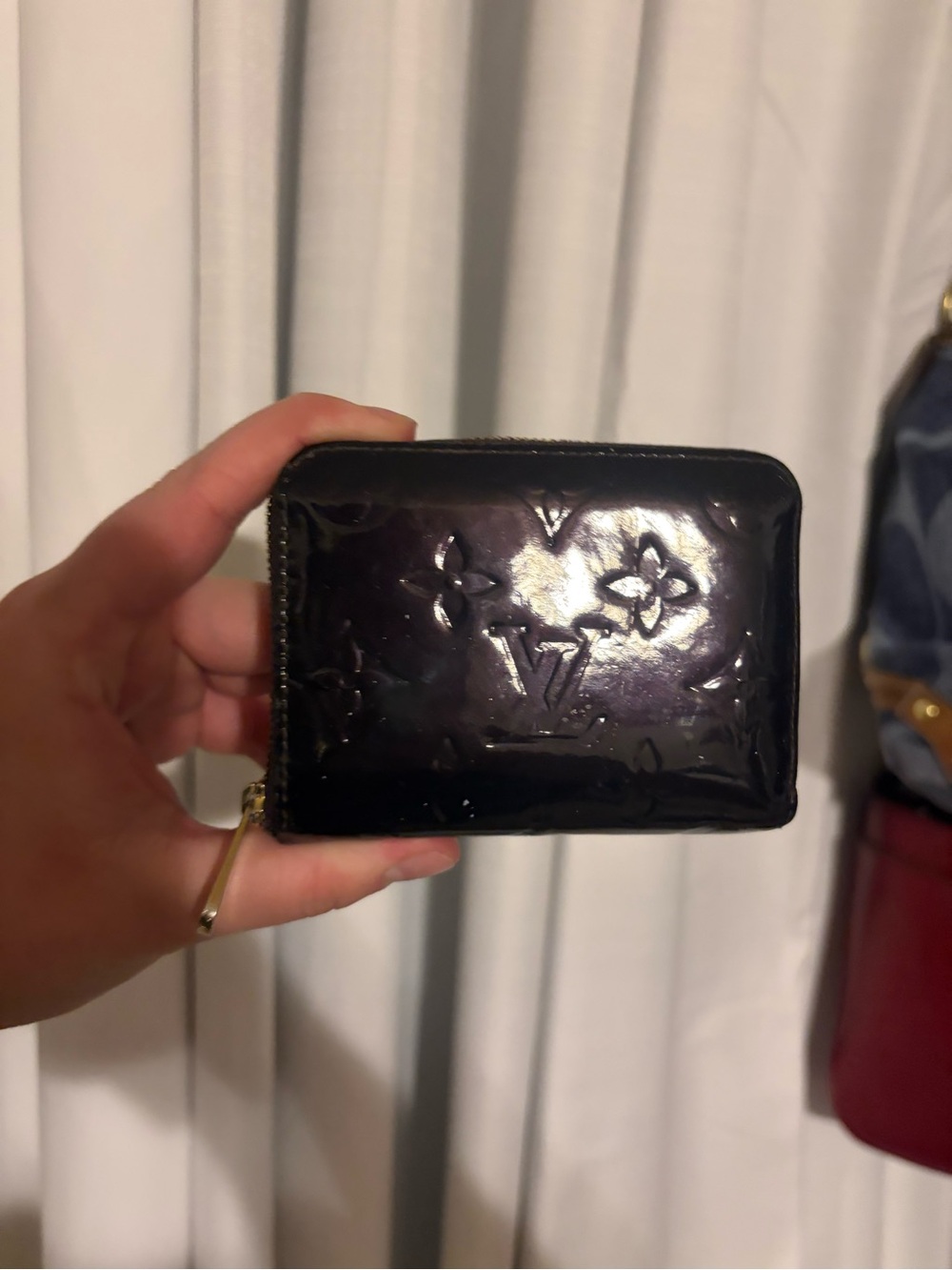 Louis Vuitton Small zippered wallet/card holder